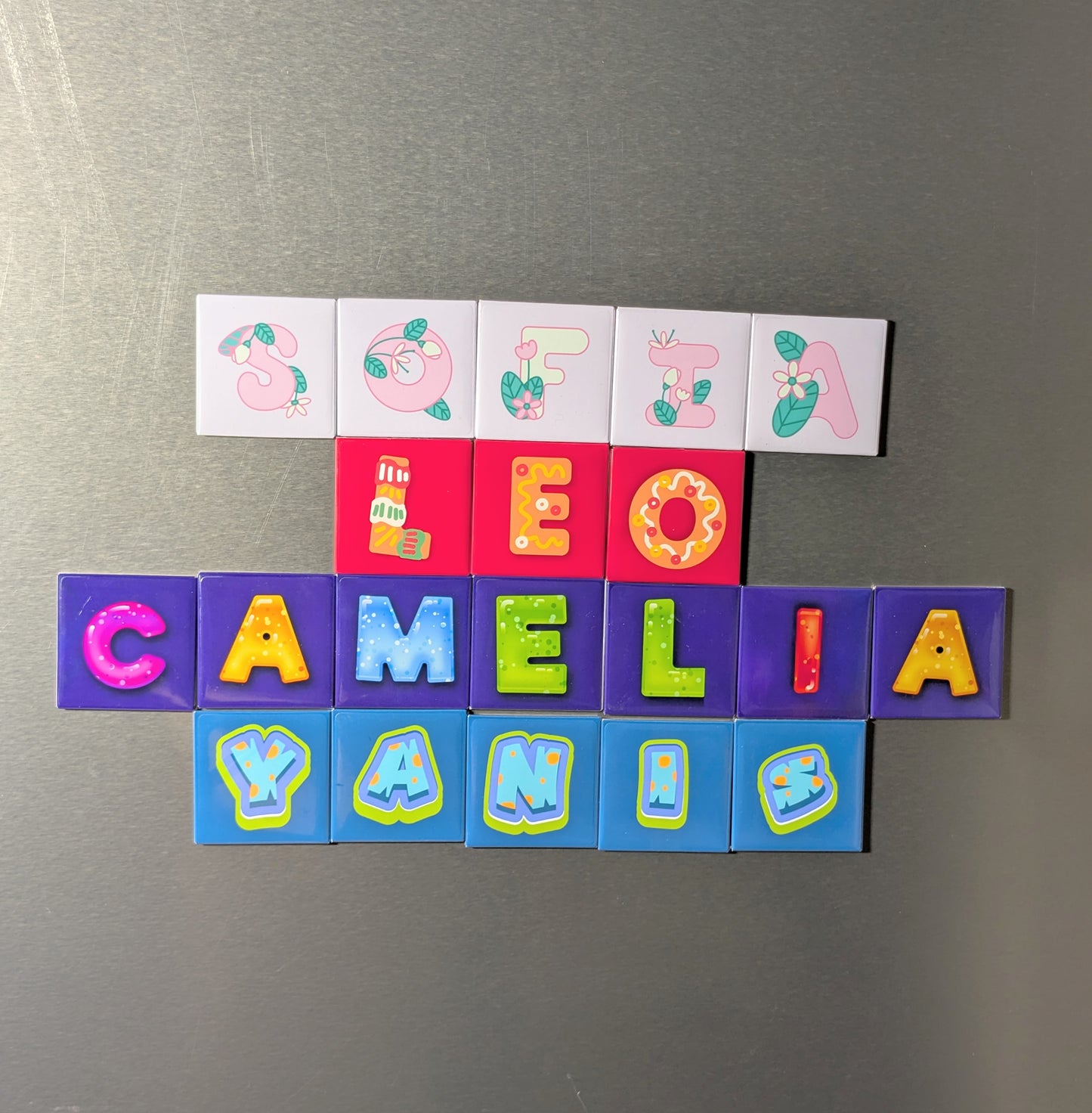 Magnets Lettres Personnalisés